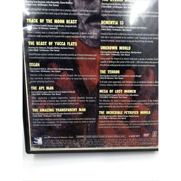 Best of the Worst 12 Shocking Horror Movie . DVD. 3 Disc Set - Picture 8 of 12